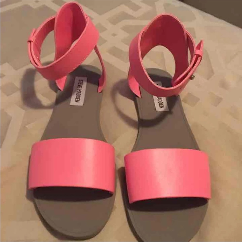 Pink Steve Madden Sandals